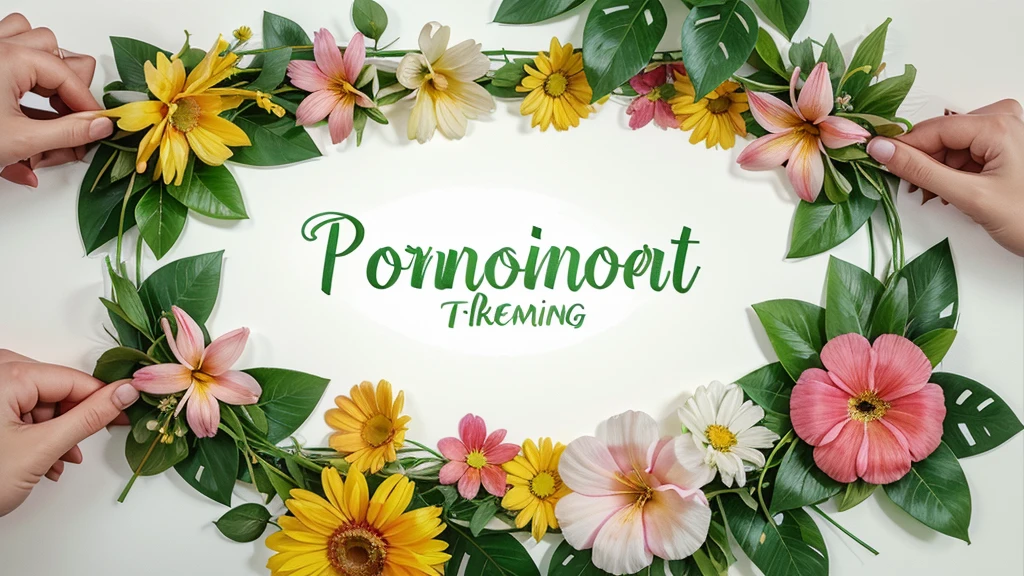 Watercolor of Tropical spring floral green leaves and flowers s isolated on transparent png background, bouquets greeting or wedding card decoration