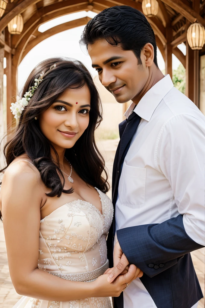 Create a beautiful marriage anniversary pic for my wife 