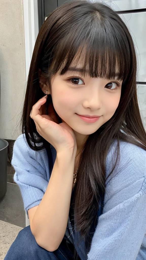 girl with、cute little、solo