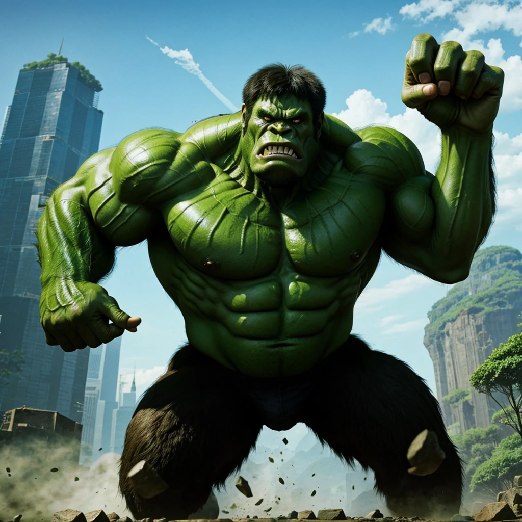 King Kong hulk look