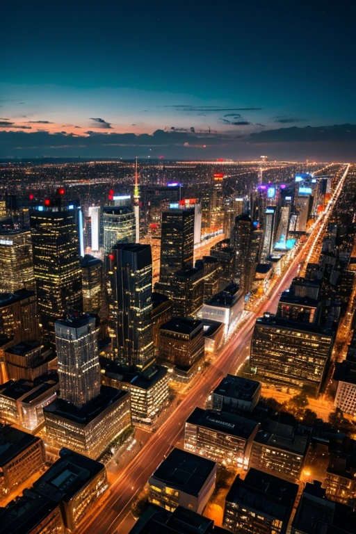 Fantastic night city images