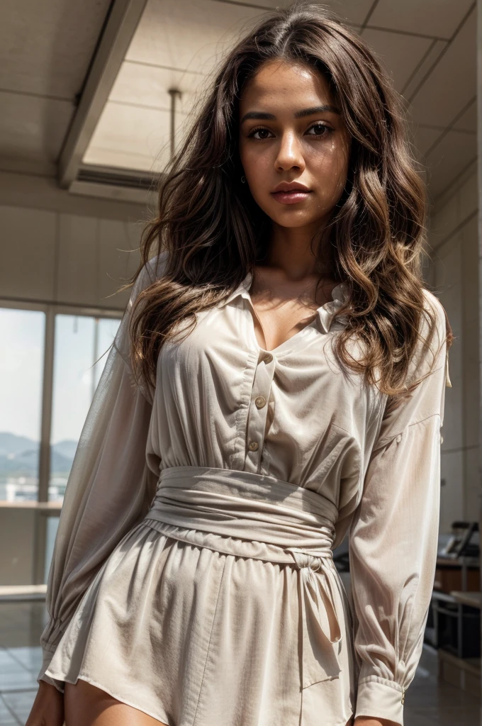 instagram photo, A captivating portrait of a stylish urbanite enveloped in soft, ethereal lighting, exuding an air of sophistication and confidence, metallic accents and a sleek, opalescent sheen add a touch of contemporary glamour