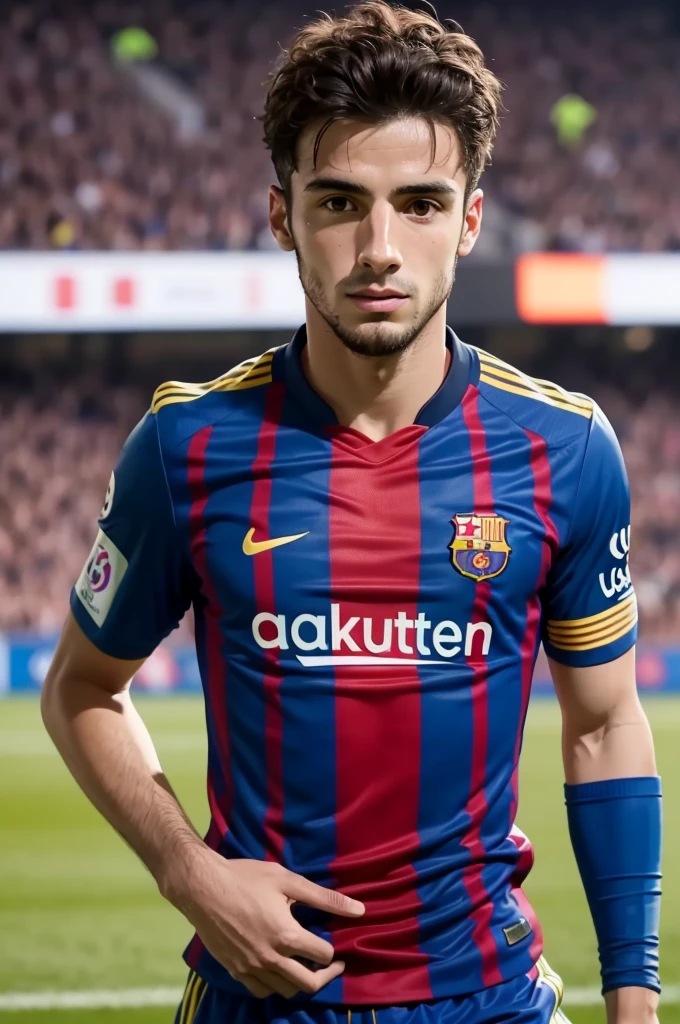 A thumbnail for videos on YouTube where there will be an image of a Spanish football player called Lamine Yamal who plays for Barcelona with a text written lamine Yamal best skills