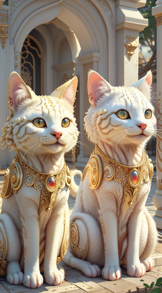 Ivory Gold AI psychedelic magic,catss,cleanness,brightly,ssmile,Funny