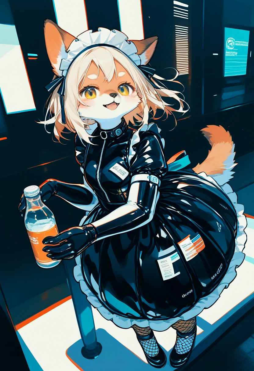 Highest quality, Highest quality, High quality illustrations, masterpiece, Ultra-high resolution, Detailed Background, honeycomb, in the forest, Absurd, Perfect Anatomy, performance, Good lighting, Shadows in the movies(kemono, Furry PersonifiCation), Cat, bee, Honey Latex, Bunny latex suit, Honey Lotion, neon, neonカラー, cyber punk, beeのコスチューム, beeのコスプレ, ゴム製のbeeのしっぽ, beeの羽, enamel, Honey Pool, Honey Lotionを浴びている, Covered in honey slime, Kneeling, Tattoo, High heels, Dynamic Angle