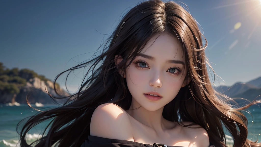 1 Female, (Ultra reality的, High resolution), (Very detailedな目, Very detailedな髪の毛, Very detailedな顔, Very detailedなふっくらとした唇), (off shoulder with open chest), chest, Upper Body, Looking for a Smile, (最high quality:1.4), RAW Photos, (reality的, photo-reality的:1.37), Professional photography, Cinematic Light, (Are you okay face: 1.2),ファッションモデル 20-year-old, cute, [[[[Pure Eyes]]]], [[[[close]]]], [[[[chest]]]], [[[[head]]]], [[[[shoulder]]]], Perfect Eyes, Perfect Iris, Perfect Lips, Perfect Teeth, Perfect Skin, Soft Front Light, Shine, High resolution, (Calm colors:1.2), 女性のPortraiture、White skin、((Brown hair soft waves)) Best Branco Romantico、8k resolution、Front illumination、アメリカの女の子のPortraiture、alone、20-year-old、Beautiful Face、whole body、sexy、Medium Sidecut、Beautiful black hair、Woman with beautiful small face, alone,　Black Theme,　Looking at the audience,One Woman, that&#39;It&#39;s real, WOLFSUN-6500-V1.3, anime、animeスタイル、Beautiful diamond eyes、20-year-oldのアメリカ人の女の子、Braided hair、Swimwear、portrait Beautiful details woman, Very detailedな青い顔, reality, Beautiful narrow blue eyes, Large file size, Very detailedな, High resolution, Very detailed, 最high quality, masterpiece, An illustration, Very detailed, Ticker, Unity, 8K Painting Wallpaper, Are you okay, Are you okay details, masterpiece, 最high quality, HVery detailed Ticker uniform 8K wallpaper, Face Light Movie Lighting、cuteブラウス, Dark Background, Oil, masterpiece, Diffused soft film lighting, Portraiture, 最high quality (Perfect Face:1.4),Amazing girl pictures,(8K and、photoreality的:1.25) 、(Lip gloss、eyelash、Shine顔、Shine肌、最high quality、超High resolution、Written boundary depth、chromatic aberration、Corrosive road lighting、Natural Shading、sexy1girl, Extremely cute, Great face and eyes, (Beautiful lovely smile), (extremely detailed Beautiful Face), 明るくShine唇, (cute bikini:1.3), (very elaborate lace bra:1.5), Smooth Skin, so beautiful, Charm, (最high quality:1.4), (超high quality), (Very detailedな), (hyper-reality的, Photorealistic:1.37), Real skin texture, Intricate details, Very detailedな CG 統合 8k 壁紙, RAW Photos, Professional photography, Cinema Lighting, Ocean岸, Ocean, Palm tree,masterpiece, 最high quality, high quality, High resolution, high qualityの質感, high qualityの影, Attention to detail, Beautiful details, Are you okayly detailed, Very detailedなCG, Detailed Texture, a reality的 representation of the face, reality的, colorful, delicate, Cinematic Light, Side light, Lens flare, Ray Tracing, Sharp focus, (Intrica
