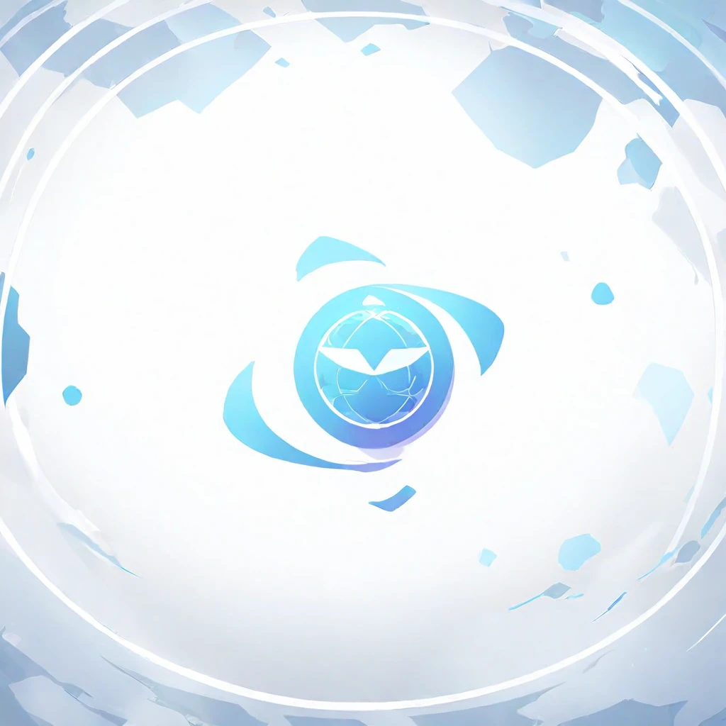 Gravity (Earth) element logo, element logo gravity , blue color, white color