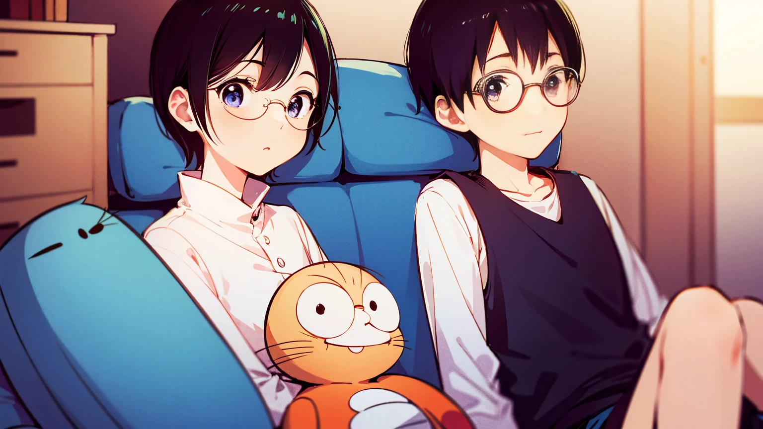 Doraemon、Nobita、