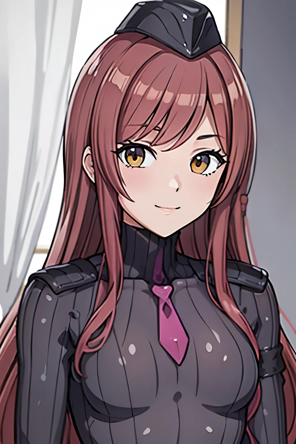 masterpiece, highest quality, (highest quality), (best illustrations), 8k,upper body,bedroom,In the bedroom,perfect fingers, {{{masterpiece}}}, {{{best quality}}}, {{Super detailed}}, {{very delicate and beautiful}},smile,black DOLLSUIT,DOLLSUIT,{{{best quality}}}, {{Super detailed}}, masterpiece, highest quality, (highest quality), (best illustrations), 8k,{{{masterpiece}}}, {{{best quality}}}, {{Super detailed}}, {{{best quality}}}, {{Super detailed}}, osaki amana 