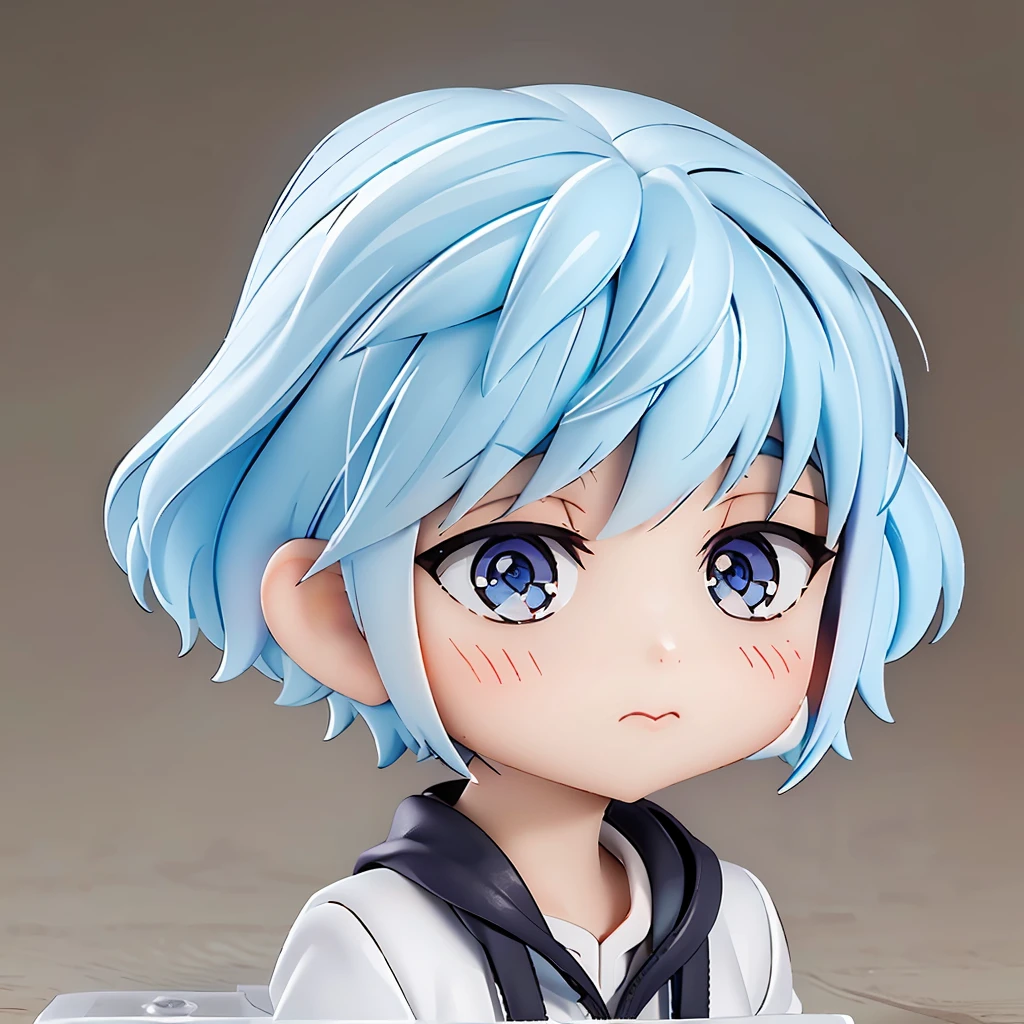 boy、(8k, RAW Photos, 最high quality, masterpiece:1.2), high qualityのRAWカラー写真, Professional photo shoot,  ((Chibi Character, Nendoroid)), Background Blur, high quality, Bright colors, ((Very detailed, photo shoot)),