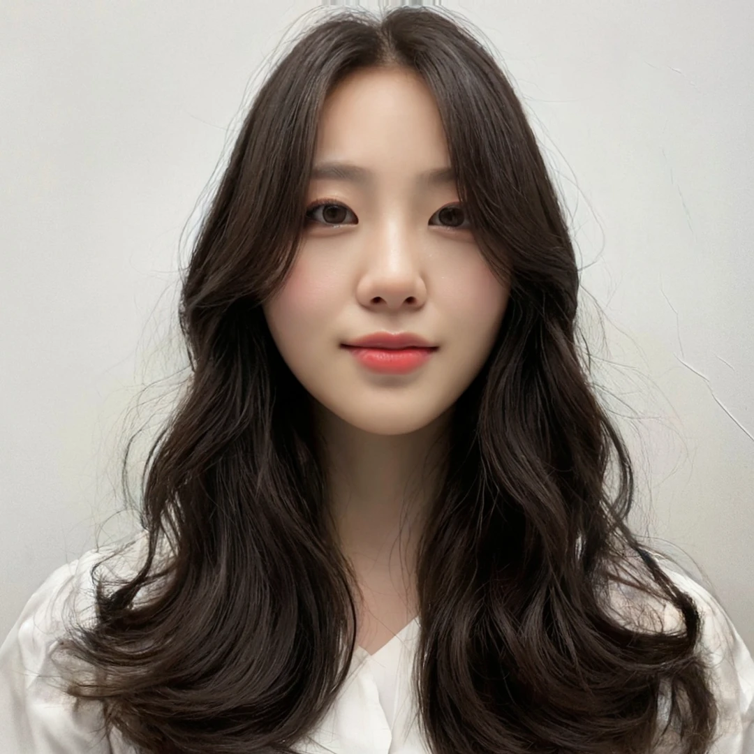 쮸❤] [오후 7:27] Best Quality, 8k, Masterpiece, (Portrait: 1.3), (photo realistic:1.4), (hyper realistic:1.4), Sharp Focus, looking at viewer, (smoother lighting:1.1), (increase cinematic lighting quality:0.9), realistic lighting, backlighting, light on face, ray trace, (brightening light:1.2), (Increase quality:1.4), sharp detail, (best quality real texture skin:1.4), finely detailed eyes, black_eyes, finely detailed face, 25 year old Korean woman

[쮸❤] [오후 7:50] Best Quality, 8k, Masterpiece, (Portrait: 1.3), (photo realistic:1.4), (hyper realistic:1.4), Sharp Focus, looking at viewer, (smoother lighting:1.1), (increase cinematic lighting quality:0.9), realistic lighting, backlighting, light on face, ray trace, (brightening light:1.2), (Increase quality:1.4), sharp detail, (best quality real texture skin:1.4), finely detailed eyes, black_eyes, finely detailed face, 25 year old Korean woman, (white formal_shirt:1.4), (Create an image maintaining the orig...
