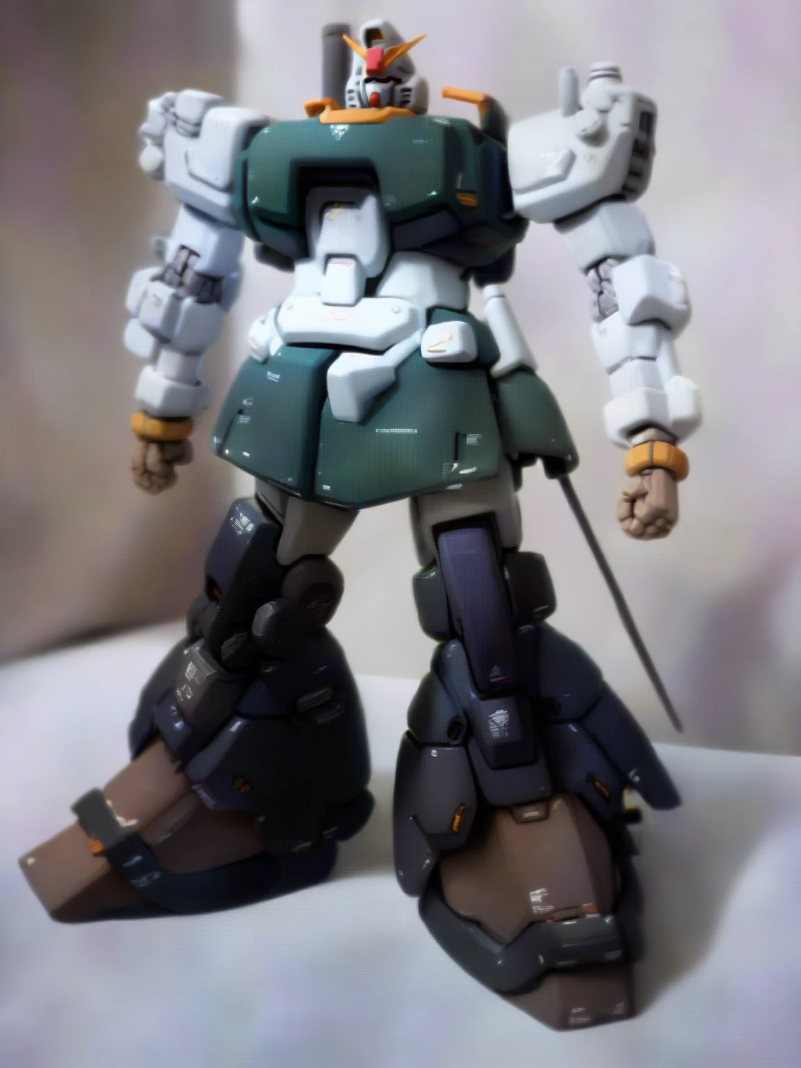 1girl, dom \(mobile suit\), gundam,