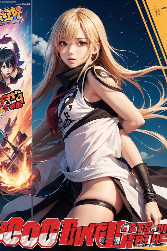 Banner de anime em manga