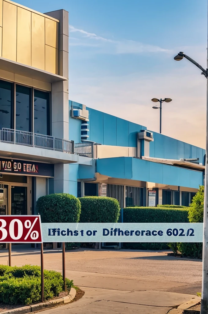 banner with ticket price $12.500 indicating discount of 60% on Tuesday and Thursday