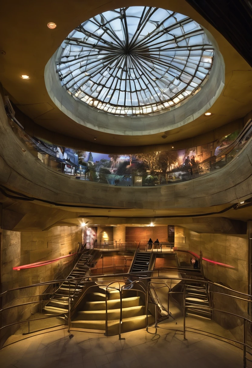 “The Museum has at least 6 basement levels that are larger than the area of the entire museum campus. $12 billion to build they say... The bunker is one mile deep, with 6 major levels, and several sub levels as large as a city each. This has connection to all of LA, Orange, and SB counties. It connects via high speed tube train to Catalina Island to the west, and Edwards AFB, China Lake, Tonapah, etc, etc etc.... Children go in but they don't come out, unless they are that are on TV, like mousekateers. EVERY star goes under this place to have fluids taken. The lowest level is where the most horrible Satanic rituals take place, they make even a Satanist squeamish. UCLA, USC, FBI, city hall, music center, Disneyland, etc, etc, all connected by tunnels with trams and elevators. Club 33 in Disneyland, the Mark Taper Forum in LA. Almost every old building has tunnels that eventually connect. These tunnels can be very old, or made recently. Playboy mansion, Lookout mtn, (Jared Leto's house) Brad Pitt's house, and on, and on... the Skirbal center in LA.. how hard is this to prove, they can't hide all the entrances. Only the Government has the power to do that!! Get the picture yet? IT IS THE GOVERNMENT DOING THIS.”