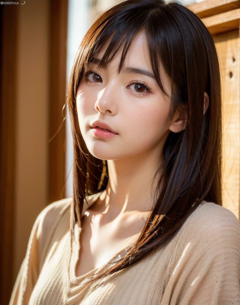 best quality, face focus, soft light, ultra high res, (photorealistic:1.4), RAW photo,
1japanese girl, solo, cute, (pupil, lights in the eyes), detailed beautiful face, (small chest),(high resolution detail of human skin texture),
(long hair),
indoor,
Damask Shirt Dress,
(portrait)