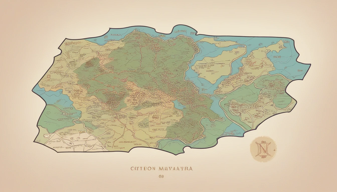 MAP FOR A COUNTRY INVENTED
