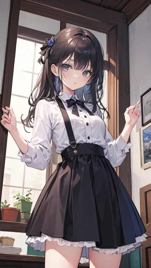 ((Best masterpiece, Perfect quality, Ultra detailed)), A young girl