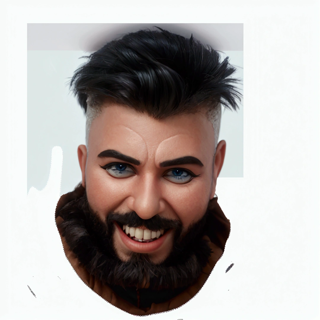 A futuristic dream architect, but realistic, inspired by Pixar animation, up close. The character is the center of attention with captivating facial expressions, offering a touch of unreality.