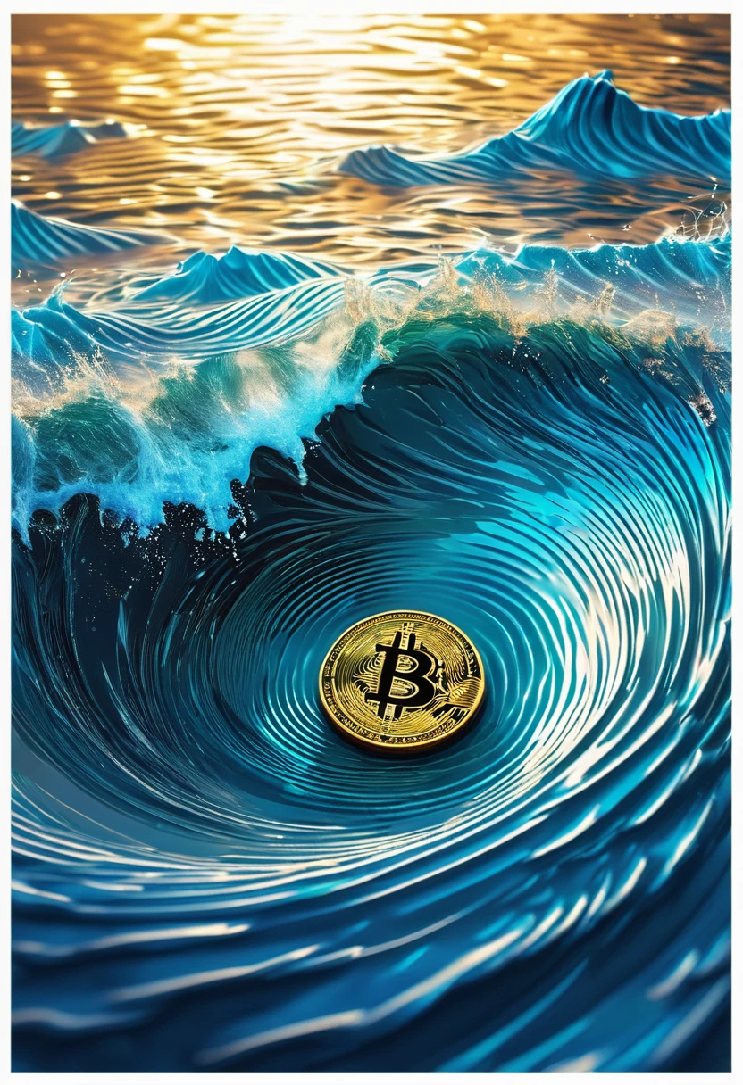 Create an image of the cryptocurrency Ripple