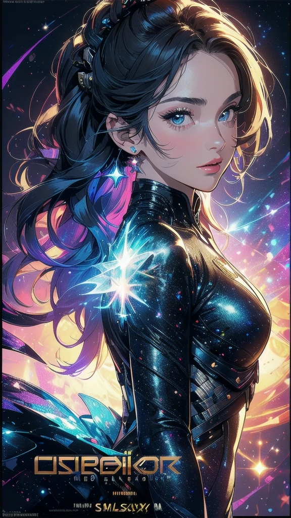 (((masterpiece, highest quality))),(((solo:1.2))),(((1girl:1.2))),(((32k wallpaper))),(very detailed, vintage science fiction),((((((cinematic movie poster)))))),(((((portfolio))))),(((((((Close-up))))))),,((((various angle)))),(((((ultimate highlight))))),((((complete. detailed face)))),(((((Extremely talented))))),(((most complicated machine))),(((text))),(((typography))),(((((best complicated machine))))),(((((genius mechanic))))),(((((gorgeous light leak))))),(((sparkling eyes))),(((hexagon))),(((Overly complicated background:beautiful galaxy)))