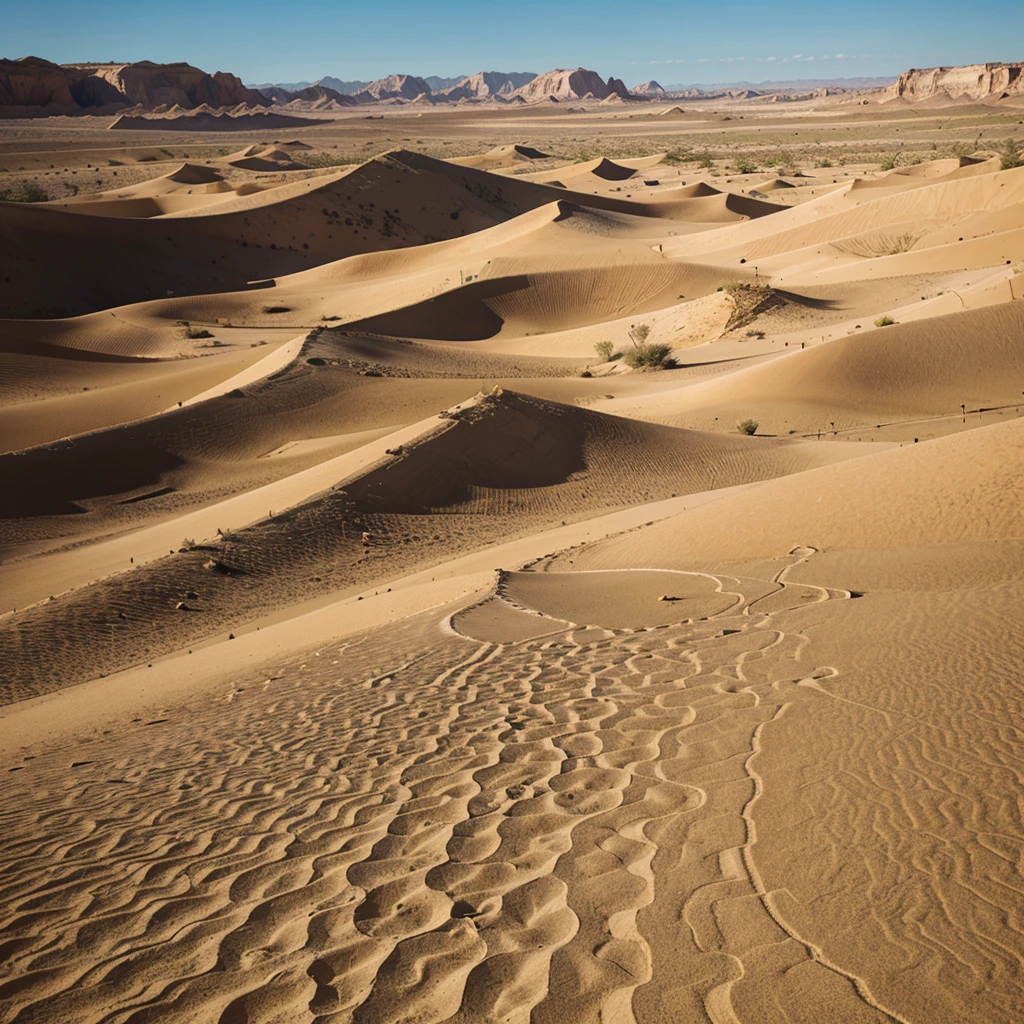 I want a 2D animated desert background