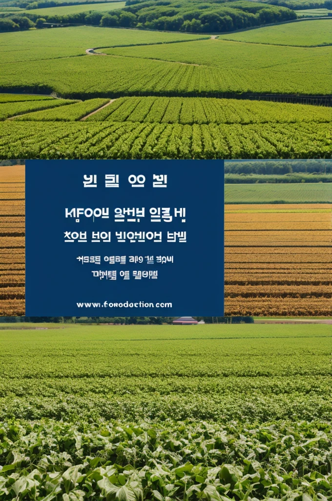 Impact of food production on national economies in South Korea