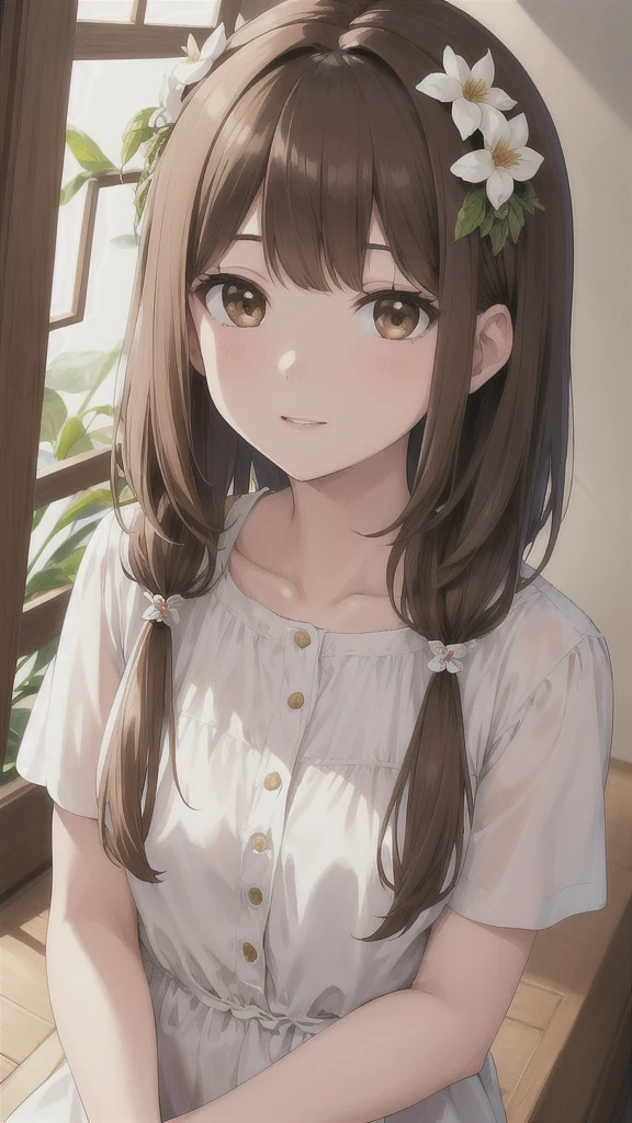 Brown haired girl