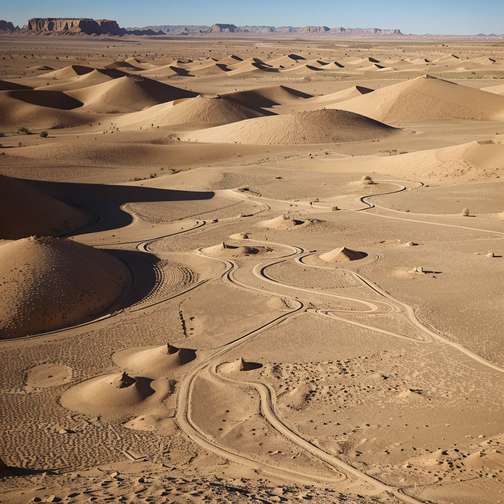 I want a 2D desert background