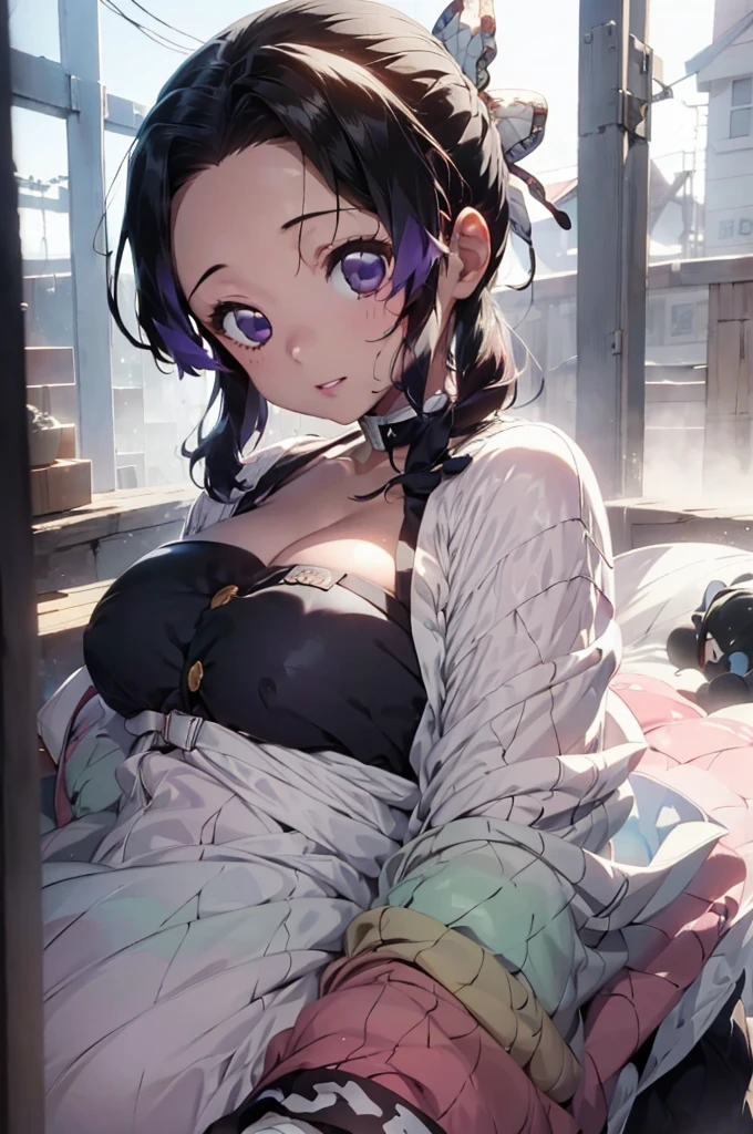 (Highest quality、masterpiece、8k)、(((赤ちゃんをBreastfeedingする、Breastfeeding a )))、((Bursting Busty、Large Breasts、tits、Breastfeeding))、clavicle、Sweat、Wet、Attractive lips、Glowing Skin、Fair skin、High Ponytail、Wavy Hair、Perfect hands、Perfect Fingers、Perfect breasts、Perfect Hair、Perfect Face、Perfect body