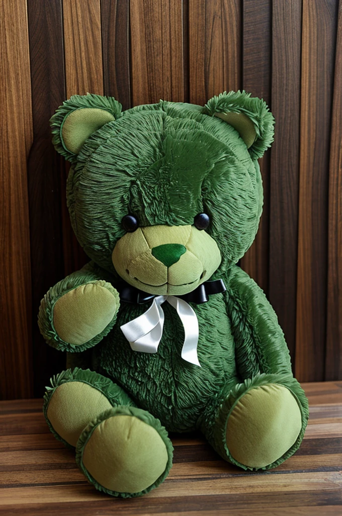 green teddy bear