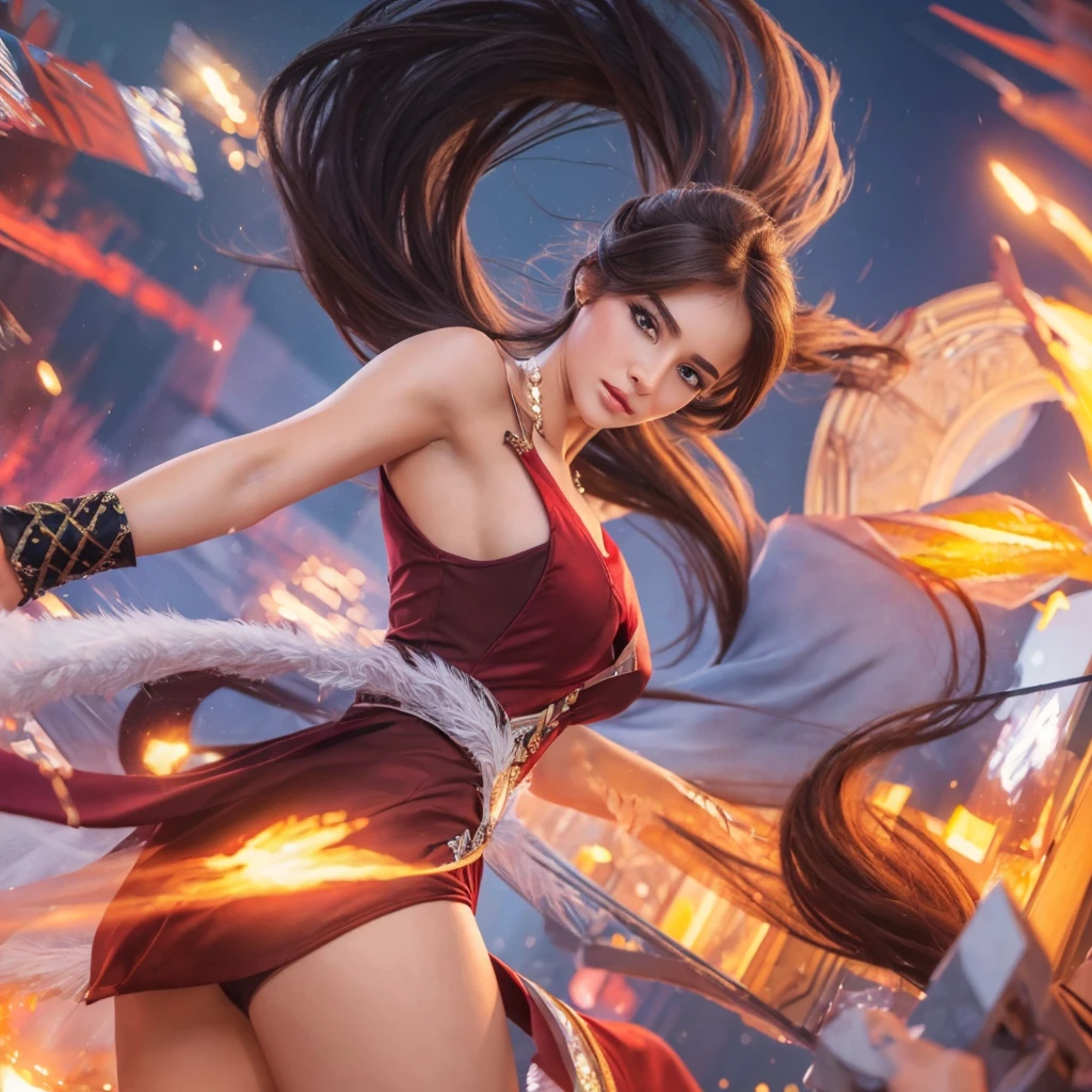 ((BEST quality,8k,Masterpiece:1.3)),upper body,,Sharp focus:1.2,Beautiful Woman with perfect figure,higly detailed facial and skin teksture,Detail eyes,double eyelids,interior view,ferpect lightning,