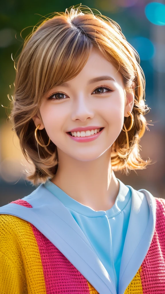 highest quality,4K,8k,High resolution,masterpiece:1.2,Very detailed,Physically Based Rendering,(cute,Adorable,Charm) boy,Beautiful fine details,Beautiful lip detail,Long eyelashes,(Shiny,Shiny) Hair length is random,stylish 髪cut,(stylish,fashionable) Clothes,(have confidence,Happy) expression,Relaxed posture,Fun Background,Portraiture,Vibrant colors,Warm tones,Soft lighting