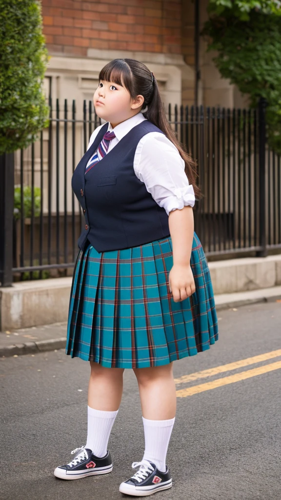 Vety fat school girl , ,  very obese , very big body , 