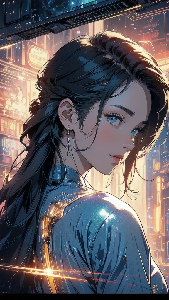 (((masterpiece, highest quality))),(((solo:1.2))),(((1girl:1.2))),(((32k wallpaper))),(very detailed, vintage science fiction),((((((cinematic movie poster)))))),(((((portfolio))))),(((((((Close-up))))))),,((((various angle)))),(((((ultimate highlight))))),((((complete. detailed face)))),(((((Extremely talented))))),(((most complicated machine))),(((text))),(((typography))),(((((best complicated machine))))),(((((genius mechanic))))),(((((gorgeous light leak))))),(((sparkling eyes))),(((hexagon))),(((Overly complicated background:beautiful sky)))
