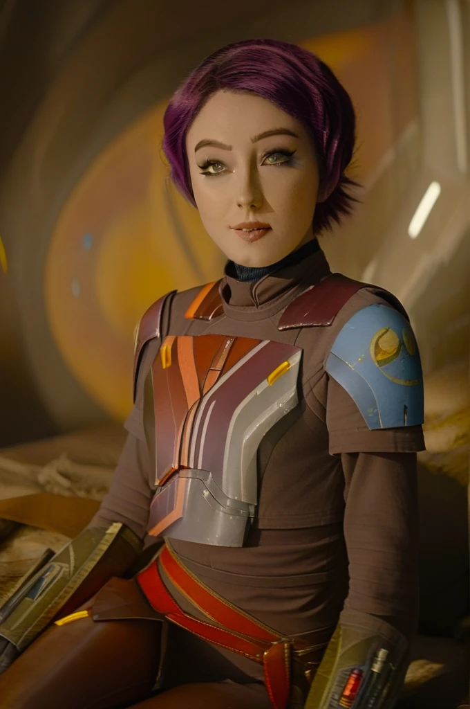 cinematic film still star wars hera syndulla sigh at tequila wolf score_9, score_8_up, score_7_up, score_6_up, score_5_up, score_4_up, ((( hera syndulla ))) wearing wearing armor
, blue eyes, tentacle hair, ((( hera syndulla ))) , green skin, colored skin, facial mark, medium breasts, ((black with red trim flame dress skirt)), no pants, bare shoulders, guantlets, hip armor, skirt, pants, brown boots, solo, seductively lying on bed in her lingerie, nude ,seductive smile, looking at viewer, indoors