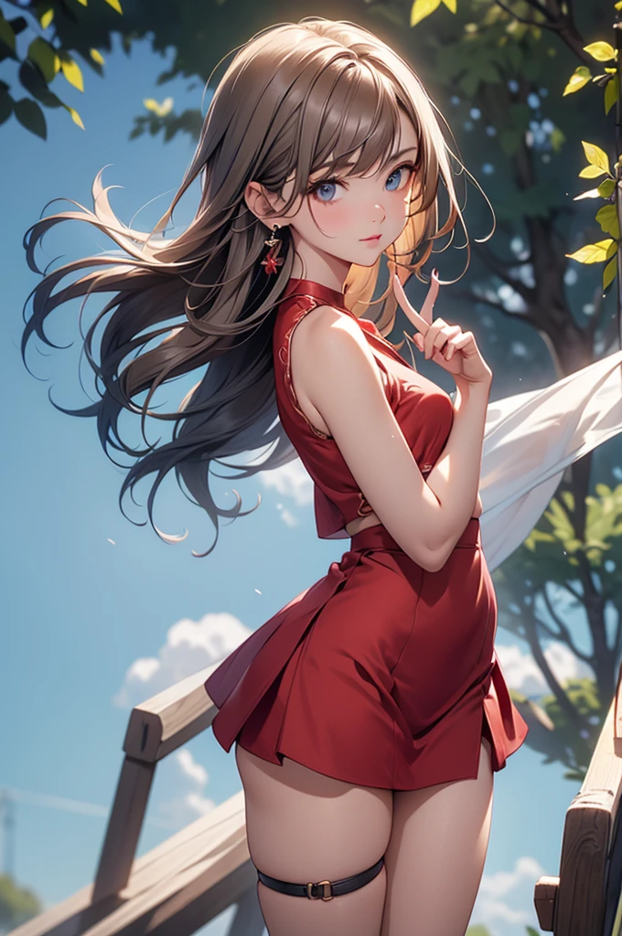 Masterpiece: 1.2, Best Quality), Realism, (Real Pictures, Rich Detail Detail, Depth of Field), (1 Girl, Solo), Makeup, Cleft Lip, High Detail, Perfect Face Shape, (: 1.4), (Skin Dents), Thick Thighs, Broad Buttocks, Thin Waist, High, Coral, Red Lips, Red Eyes, Ponytail (Girls, Shallow Tulle, Tulle Transparent), (Sweat: 1.2), (Wet), Sexy, Blush, (Shy Expression), Suspenders, Tank Tops, Short Skirts, Shorts, Yoga Pants, Tight Short Skirts, Tight Shorts, stockings, fishnet socks, pajamas,