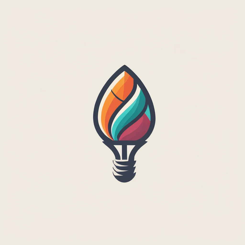 Logo of Shuttlecock, hike, modern, colorful,  LogoRedAF, 