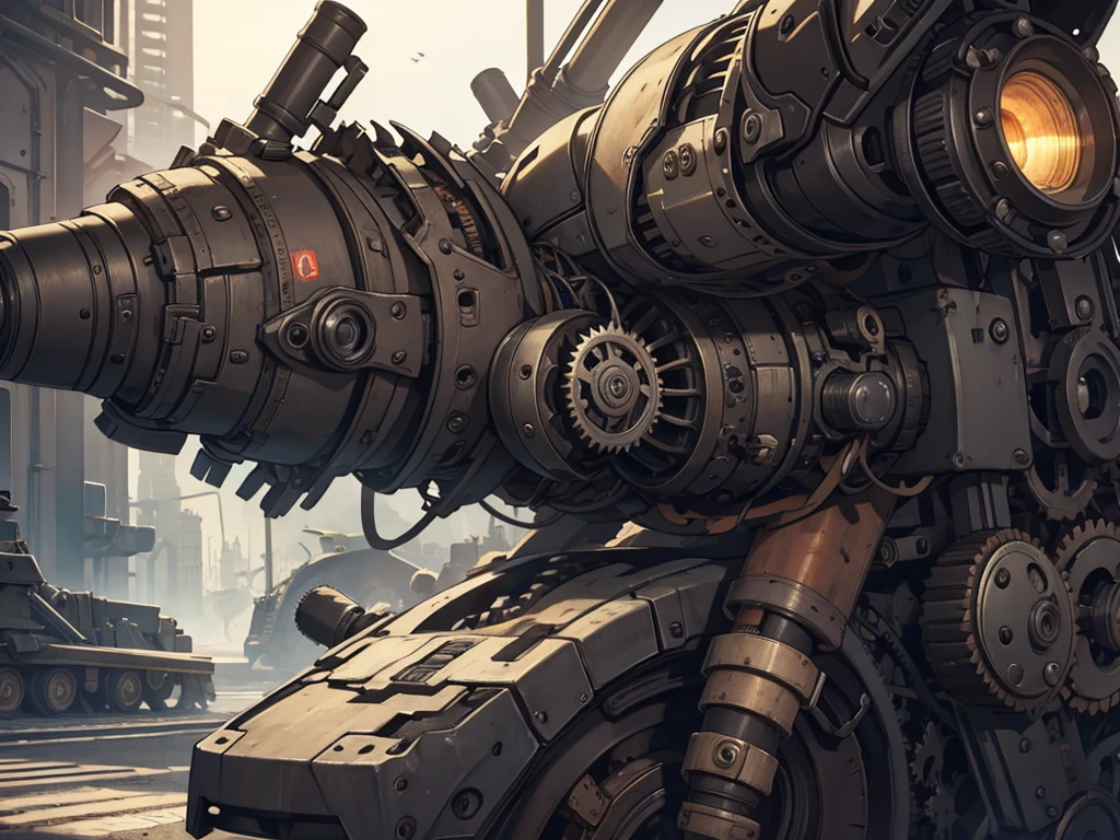 background full of gears, high details, high resolution
