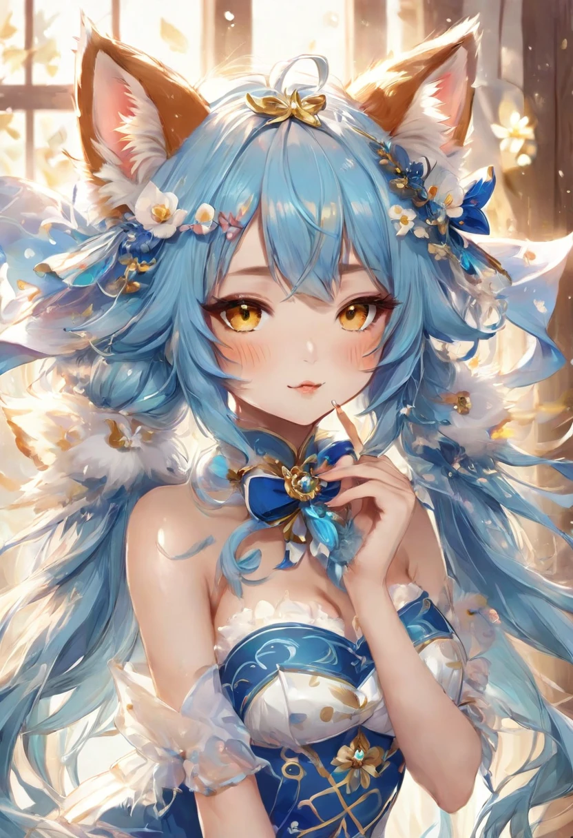 Fleurs bleu pale et fille à fourrure 🐱✨
(série « Fantastique »)
Hima-chan est mignonne nya ♥ Bonjour nya nya ♥ Kitsune-chan est mignonne nya ♥ Nya a une expression mignonne ♥ Nya mignonne et étincelante ♥ Nya mignonne a fière allure dans son costume ♥ Jambes nya ♥ Sexy nya ♥ Roule-le ♥ Miaou sexy ♥ Miaou Doki-doki