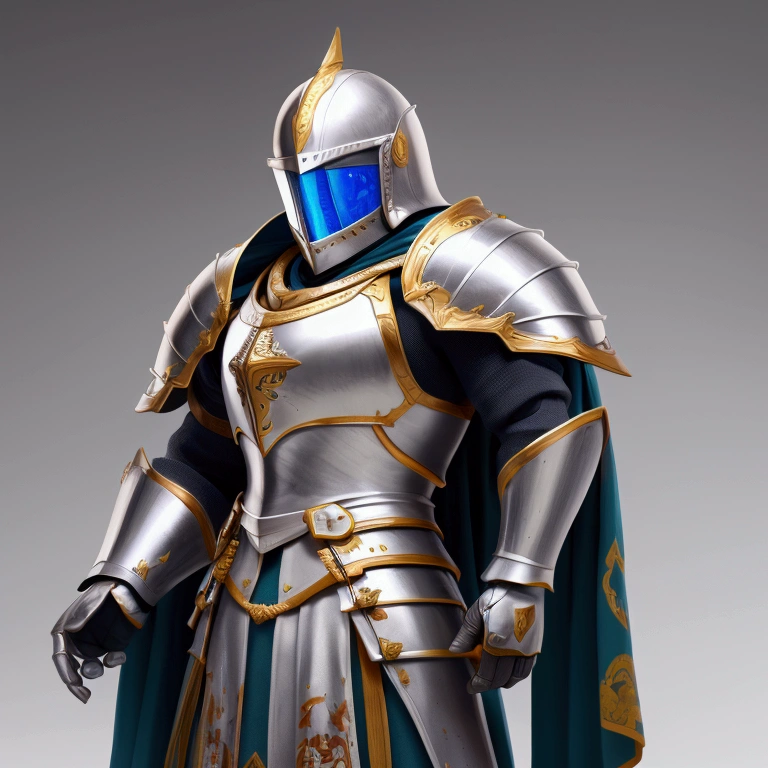 knight, boy, wear armor
