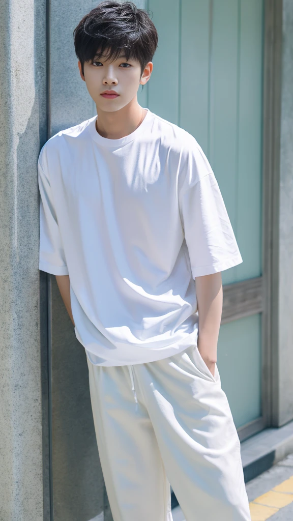 Asian alpha male in white shirt looking at camera, Shin Jinying, Kim Do-young, Paint Ulzzang, Shen Quanrui, korean men, Shin Jin Young's Aesthetics, faceเกาหลีที่น่ารัก, handsome young man'face, Jaeyong Nam, beautiful eyes、Kim Taejoon, Hyungtae, Inspiration from Jong Suk Lee, Avatar, Korean artist, Jung Jae Hyo