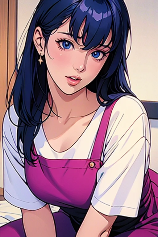 1woman and 1dog,kyoko otonashi, 29yo, adult mature female,Beautiful Finger,Beautiful long legs, Beautiful body, Beautiful character design, perfect balance, detailed shiny skin, sexy, curvy body, detailed hands, collarbone, huge Breasts, narrow_waist, huge butt, sweat,steam,
BREAK ,kneeling, (close up to face:1.5), , open mouth , shirt, skirt, yellow apron , sweater,
BREAK
apartment,
BREAK
(embarrassed :1.3), Increased sexual excitement, anticipation, and desire, Estrus,t-shirt, pants,wet clothes, Soaking wet, bitch, pussy cat, hentai, masochist, Exhibitionist, High sexual desire, Neat bitch,
BREAK
best quality, photorealistic, raw photo, Realism,
((masterpiece, best quality)), realistic, detailed gradation, elements,vibrant,uhd picture , crystal translucency, vibrant artwork,
extremely detailed CG unity 8k wallpaper, perfect lighting,Colorful,
:1.5ultra high res, HDR, Kodak portra 400, film grain, blurry background, bokeh:1.2, lens flare, (vibrant_color:1.2),professional photograph
BREAK
darkblue hair, Symmetrical bangs between eyes,long hair, bangs, (Voluminous hair:1.3), updo hair style
BREAK
darkblue eyes,
,Beautiful Nose,perfect eyes, perfect face,expressive eyes, detailed face,perfect eyes, beautiful_face, detailed gradation face
round face,
BREAK
, makeup,Mysterious look, ,frown, Exhausted, Enchanted,
BREAK