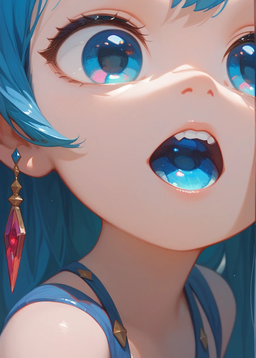 Anime woman with big penis out