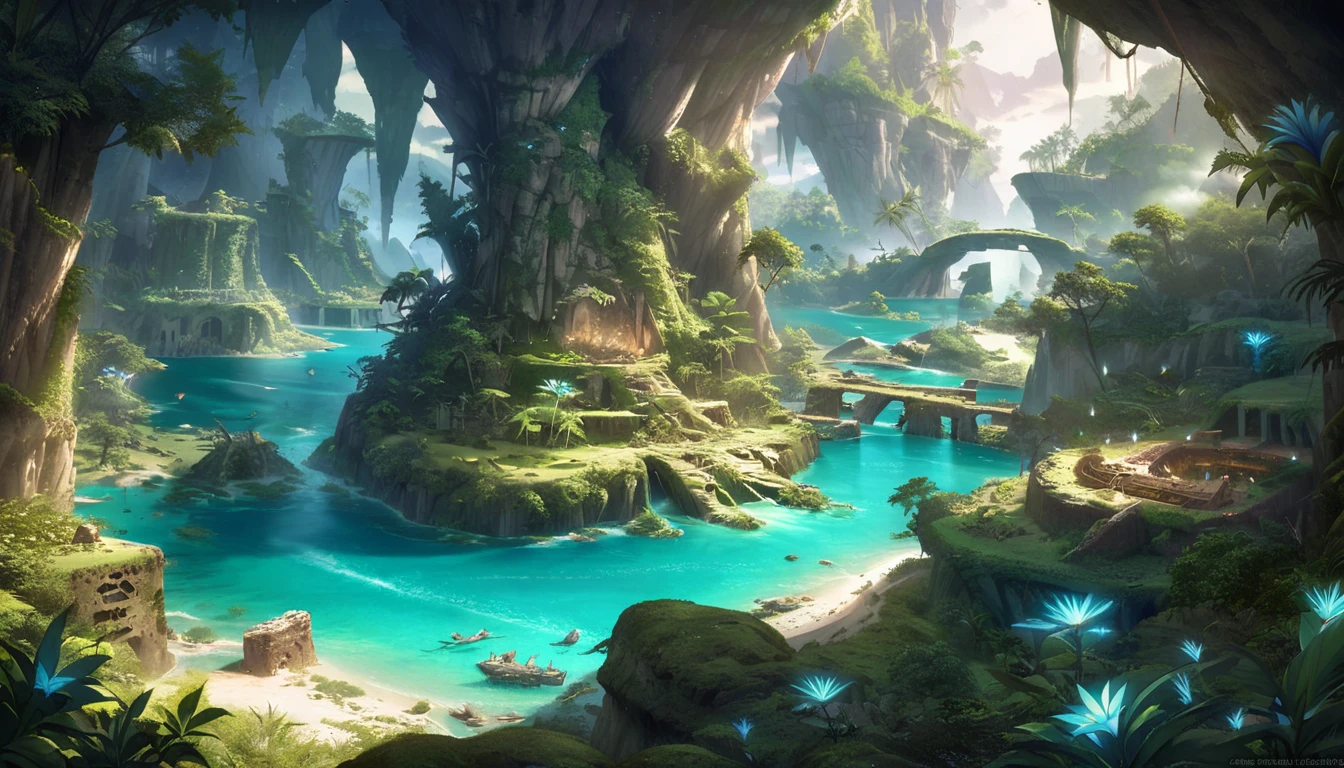mysterious island, unexplored territory, hidden treasures, ancient ruins, lost civilization, enchanted forests, crystal clear waters, mythical creatures, secret caves, uncharted waters, abandoned shipwrecks, mysterious fog, magical powers, guardian spirits, time-warped landscapes, elusive inhabitants, forbidden knowledge, glowing flora, echoing caves, starlit skies
