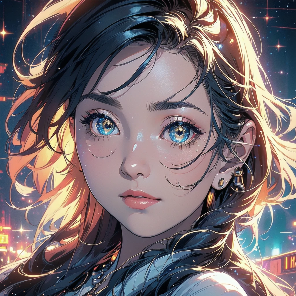 (((masterpiece, highest quality))),(((solo:1.2))),(((1girl:1.2))),(((32k wallpaper))),(very detailed, vintage science fiction),((((((cinematic movie poster)))))),(((((portfolio))))),(((((((Close-up))))))),,((((various angle)))),(((((ultimate highlight))))),((((complete. detailed face)))),(((((Extremely talented))))),(((most complicated machine))),(((text))),(((typography))),(((((best complicated machine))))),(((((genius mechanic))))),(((((gorgeous light leak))))),(((detailed amazing sparkling eyes))),(((hexagon))),(((Overly complicated background:unlimited galaxy))),
