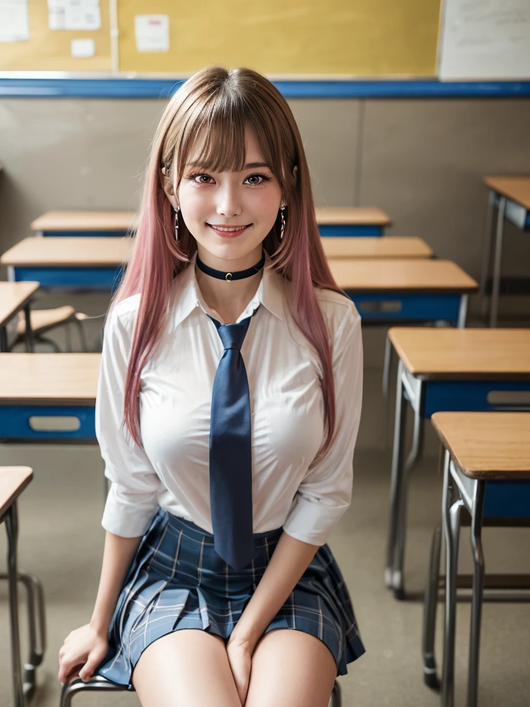 (Show off your breasts),(Showing off your breasts),(Realistic, photo-Realistic:1.37),(8k, RAW Photos, highest quality, masterpiece:1.2), cute, boost mood,Dayu Seren, Very delicate and beautiful girl,Very detailed, , Genuine, incredibly Absurd, Abstraction, snatch, very elaborate body, セクシーなsmile, young,20-year-old, Heart-shaped pupils,Physically Based Rendering, Ultra-high resolution, Kodak Vision Color, Shot with Aricam LT camera, Bokeh, Sharp focus,View your viewers,photoRealistic,Realistic, alone, photoRealistic, highest quality,Very detailed顔,Very detailed目と顔, Beautiful details,Absurd, incredibly Absurd,忘れられないsmile,Floating Hair, Flowing Hair, Pink Hair, ピンク iris, Two-tone hair, Beautiful fine hair, Exquisite and beautiful face,Clear Eyes, Soft lips, iris,Very accurate and detailed, Absurd, Very CGI-like,Huge breasts,(Exposing the breasts:1.37),Accentuate your breasts,Very wide shot,Soft lighting,Against_Day((Day本の美しい女の子:1.3)) ((school uniform:1.4)) ((Panty shot:1.5)) ((high school)),((Dark Blue Skirt:1.3)) ((In the classroom:1.3)) ((thin_fabric:1.4)) ((Random sexy poses:1.3)) ((Sweaty:1.5))((Blushing:1.4)) ((Big Breasts:1.4)) ((close:1.2)) highest quality,masterpiece,Ultra-high resolution,(Realistic:1.4),RAW Photos,(Genuineの肌の質感:1.3),(Film Grain:1.3),Panorama,Portraiture,Very wide shot,Tight waist,Cowboy Shot,(In the Dark, Deep Shadow, Moderate, Cold Light,) night,(()),Tears flow,,Dust,Tyndall effect,(performance),One Girl,Beautiful and detailed eyes and face,White Jabot, ((whole body:1.3)) ((smile:1.3))