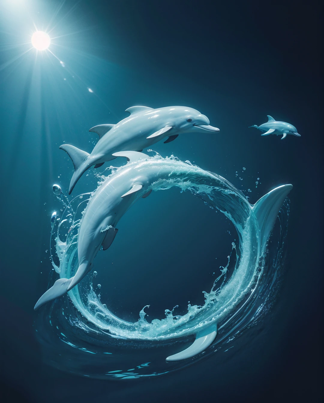 Dolphin neon