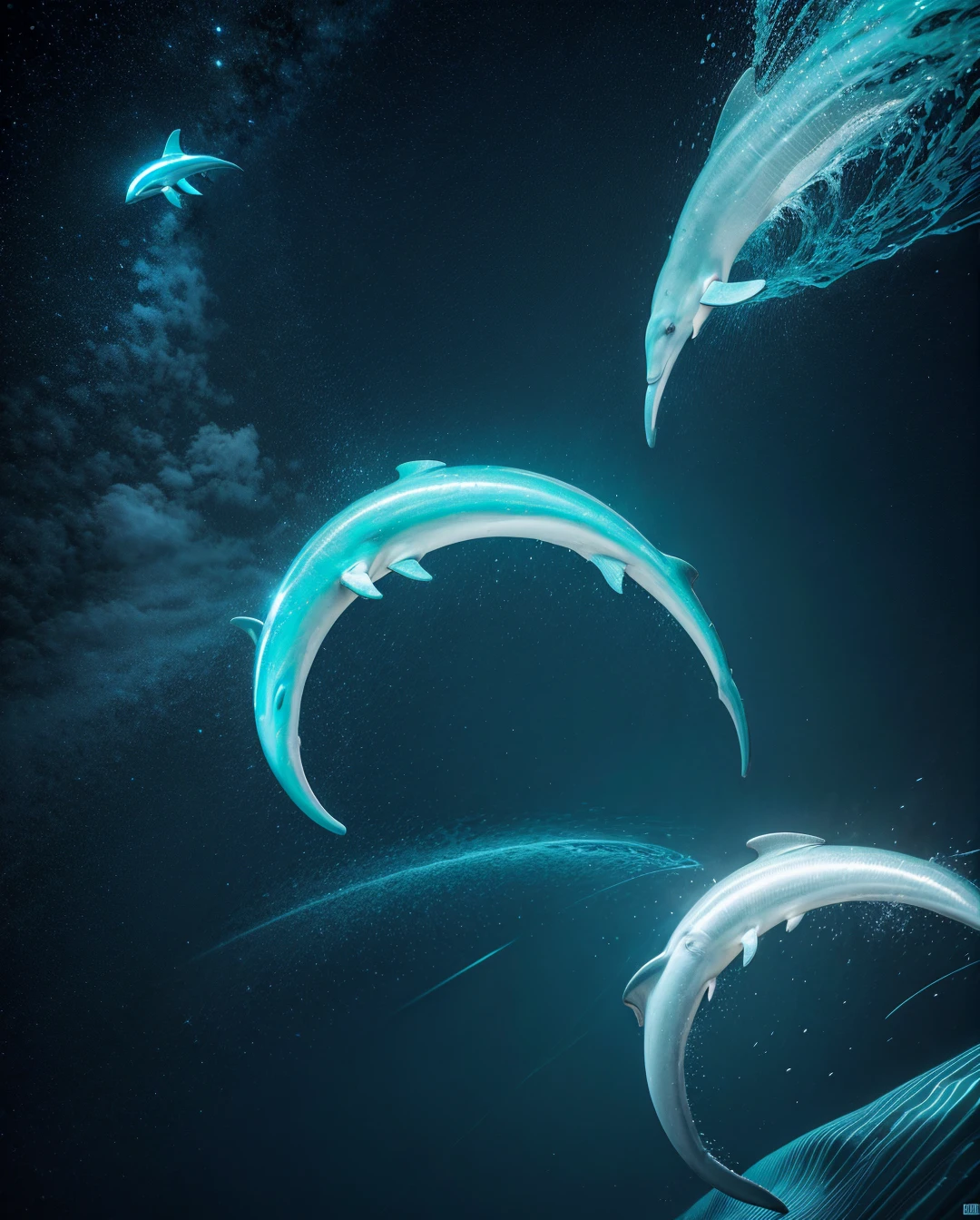 Dolphin neon