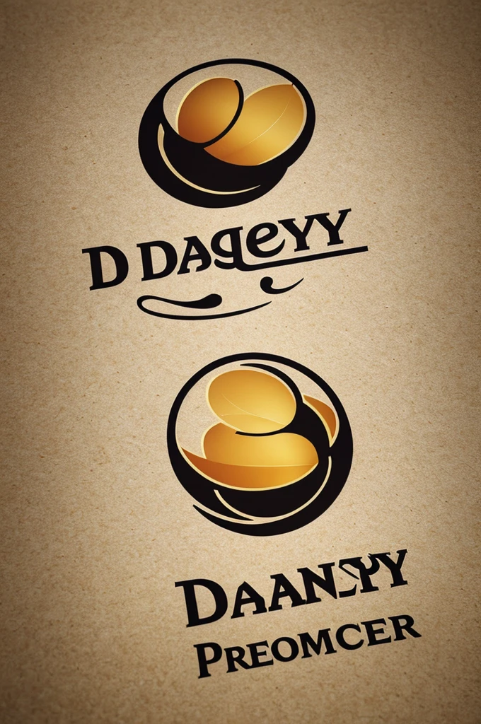 Create a logo for a boutique called Dahoney Premier and the logo must be simple and elegant at the same time.